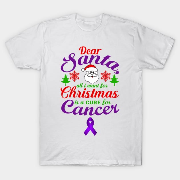 Dear Santa Cancer T-Shirt by BarbC